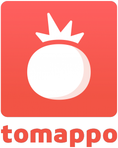 Tomappo logo square text